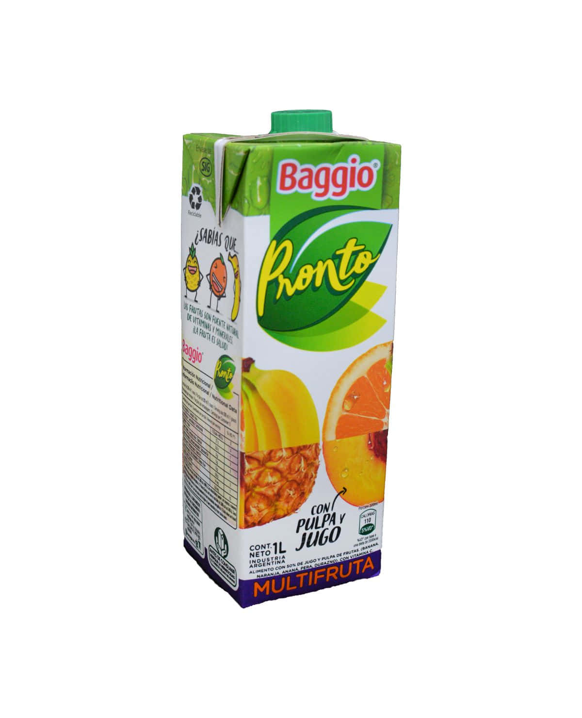 Jugo Baggio Multifruta 1 Lt